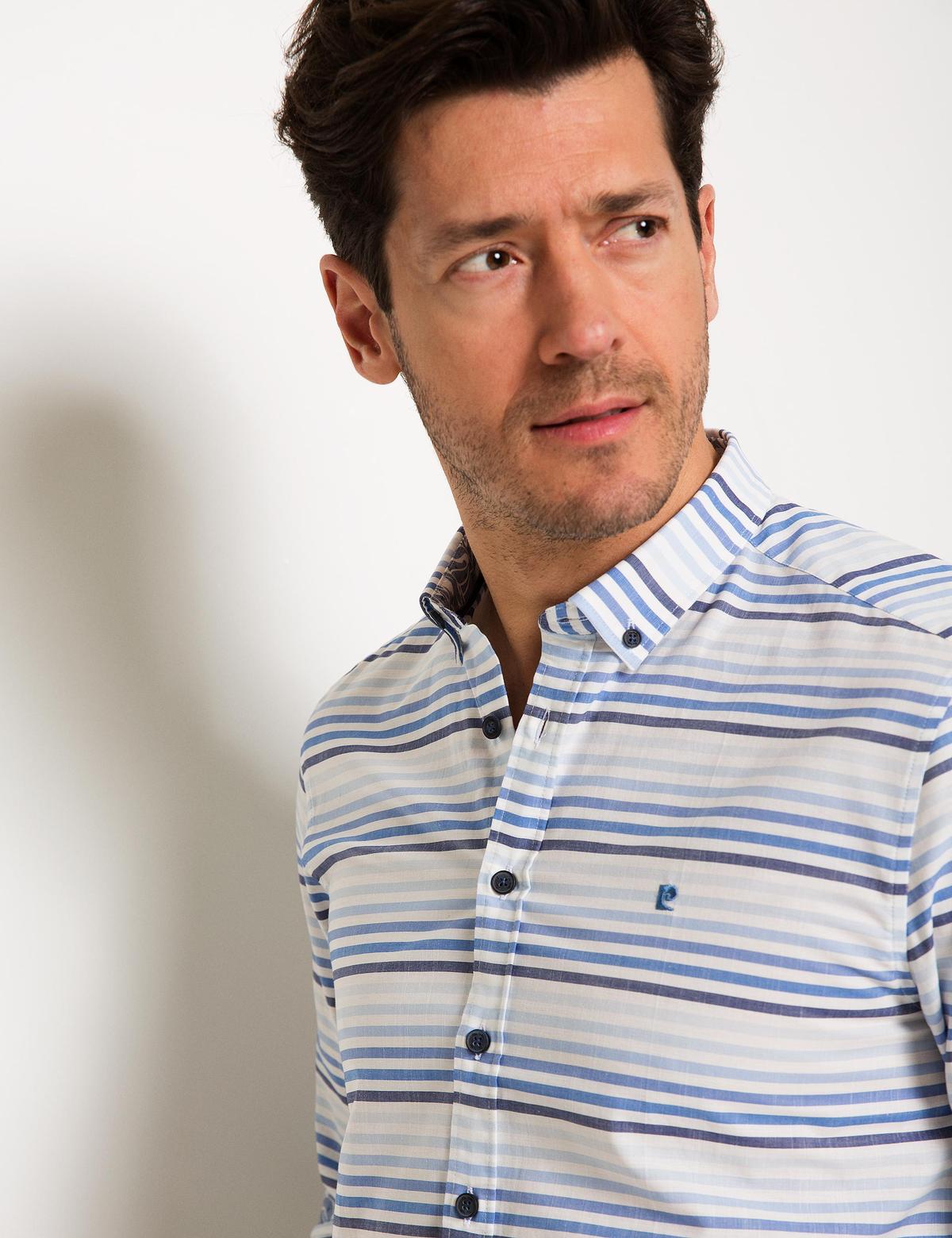 Mavi Slim Fit Gömlek