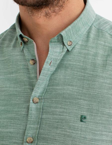 Yeşil Slim Fit Gömlek - 50188487046