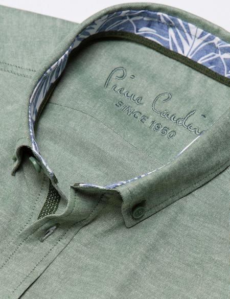 Slim Yeşil Gömlek - 50188500010