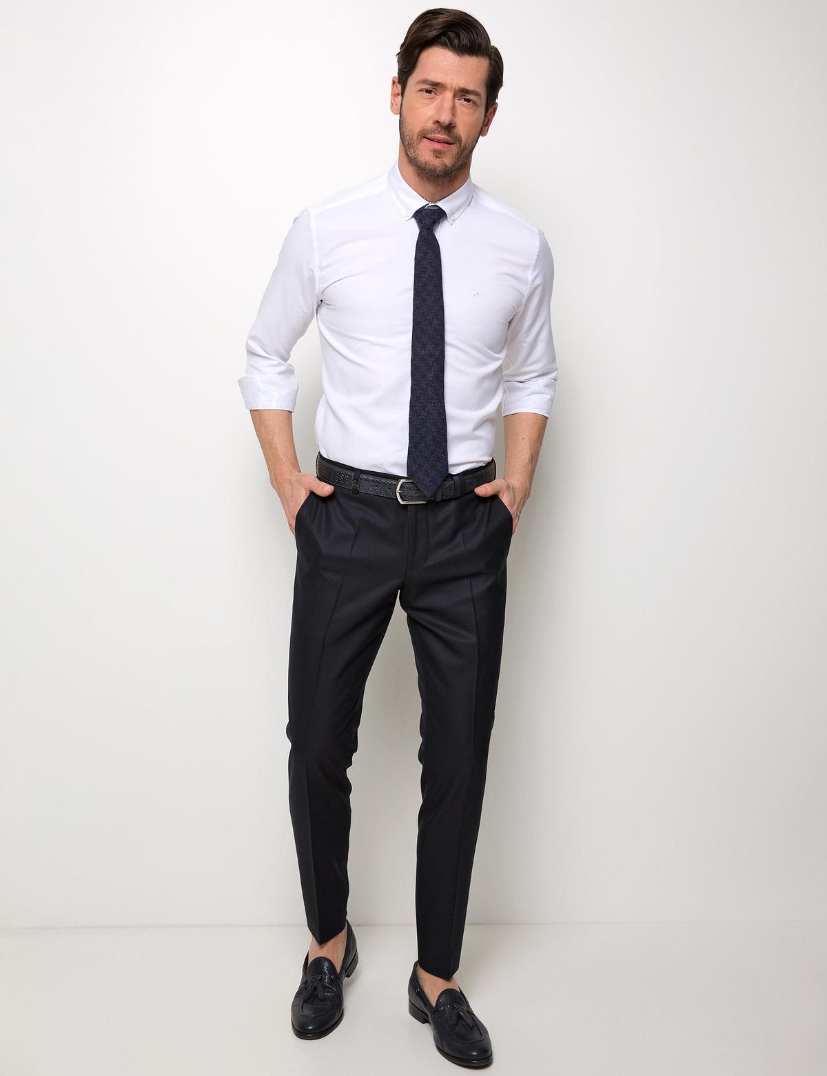 Slim Beyaz Gömlek - 50188500046