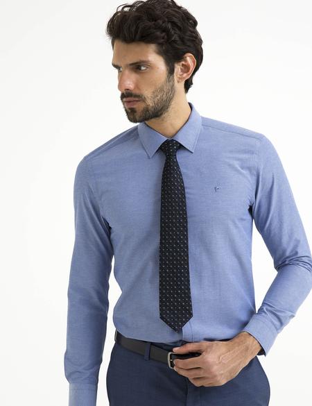 İndigo Slim Fit Gömlek - 50189437006