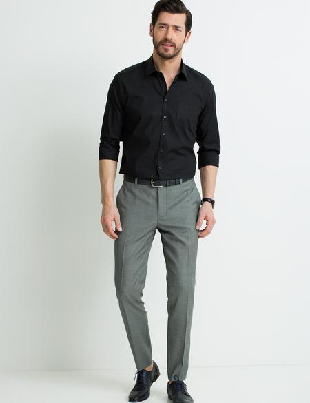 Regular Siyah Gömlek - 50189515010