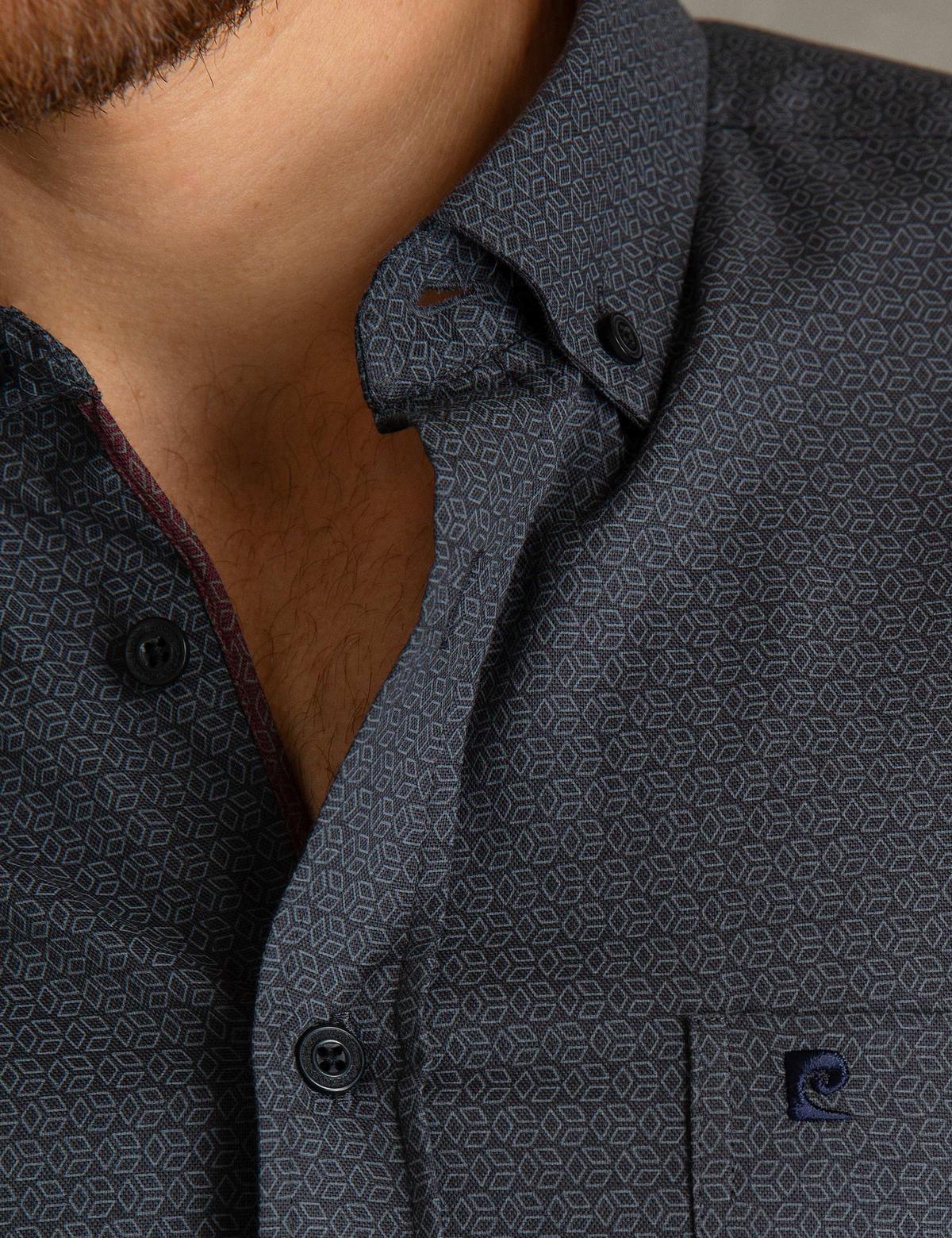 Siyah Regular Fit Gömlek - 50195221017