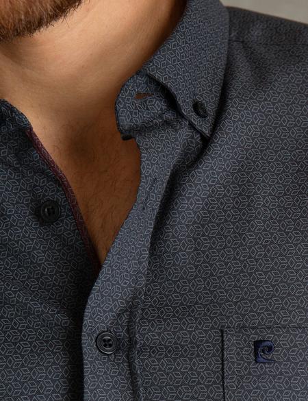 Siyah Regular Fit Gömlek - 50195221017