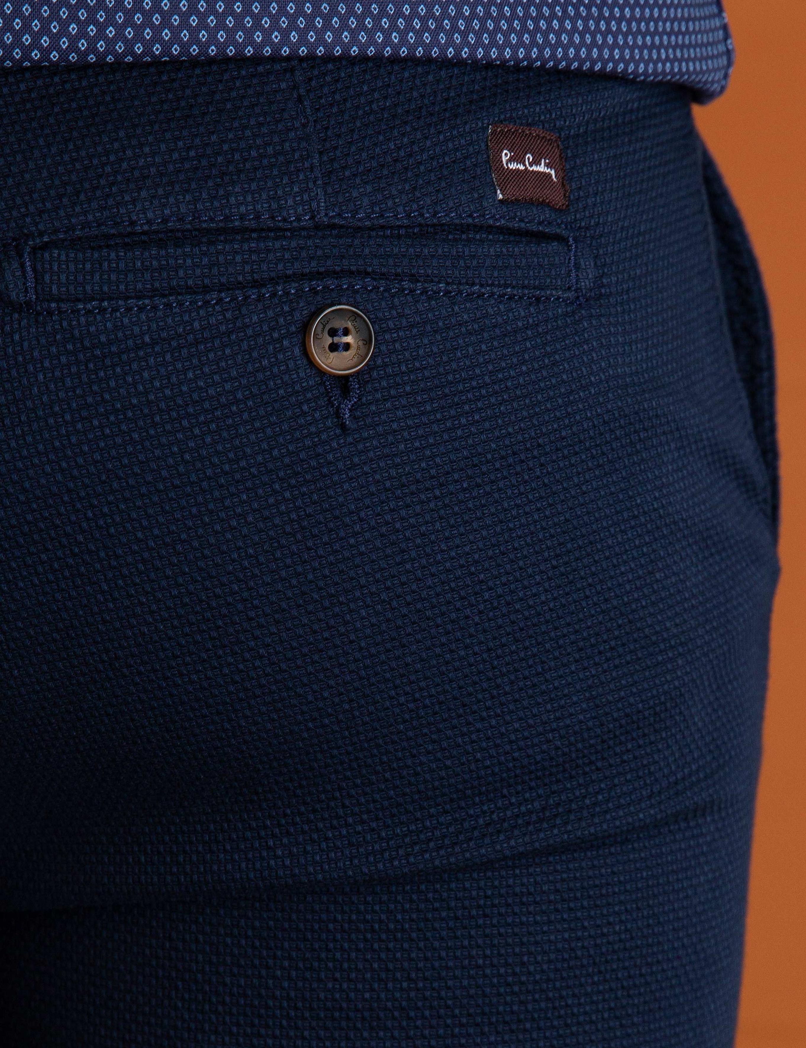 Lacivert Slim Fit Chino Pantolon