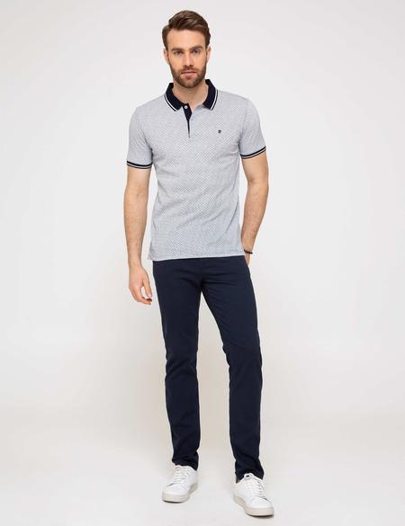 Lacivert Slim Fit Chino Pantolon - 50187805047