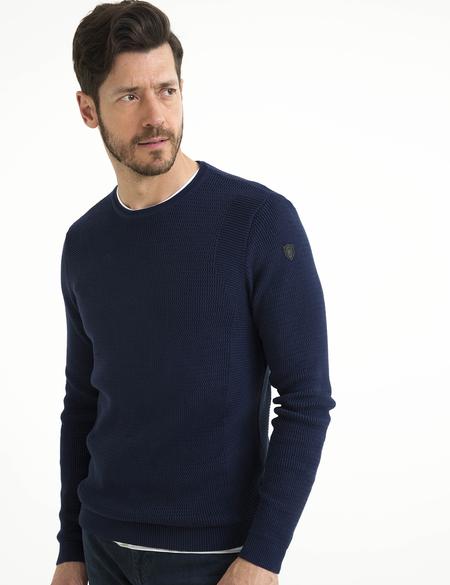 Lacivert Slim Fit Triko Kazak - 50195691001