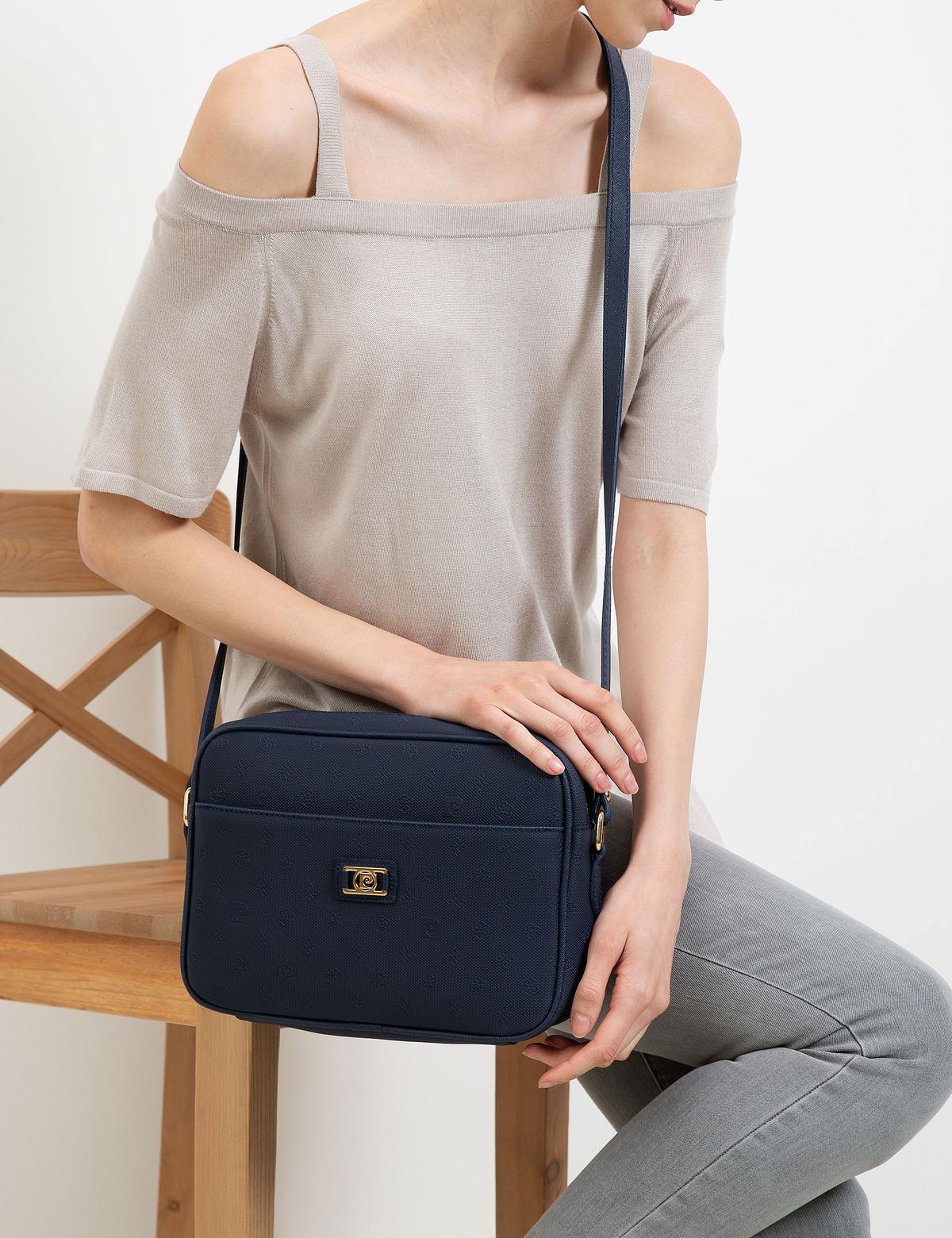 Lacivert Çapraz Çanta