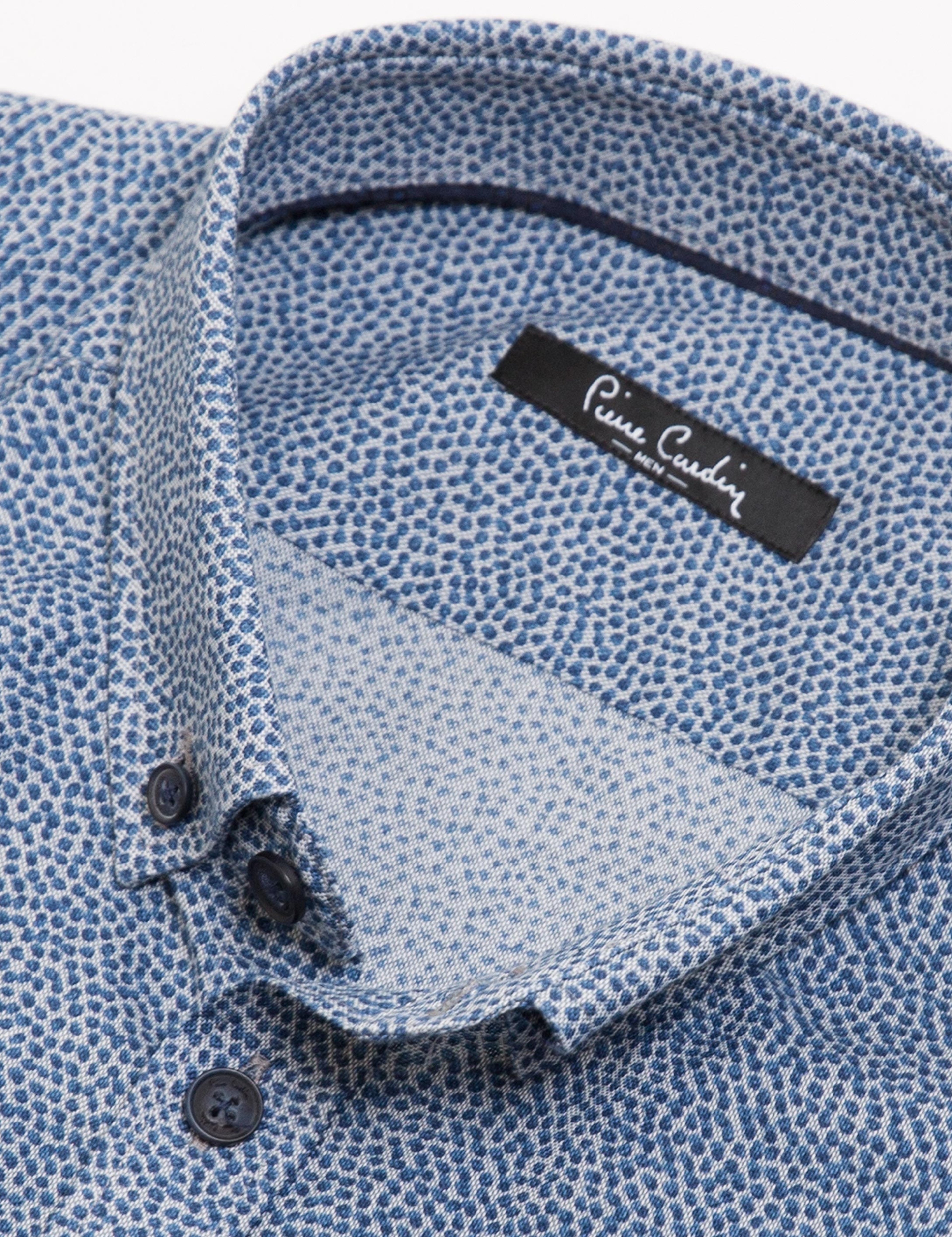 Gri Slim Fit Gömlek - Image 3