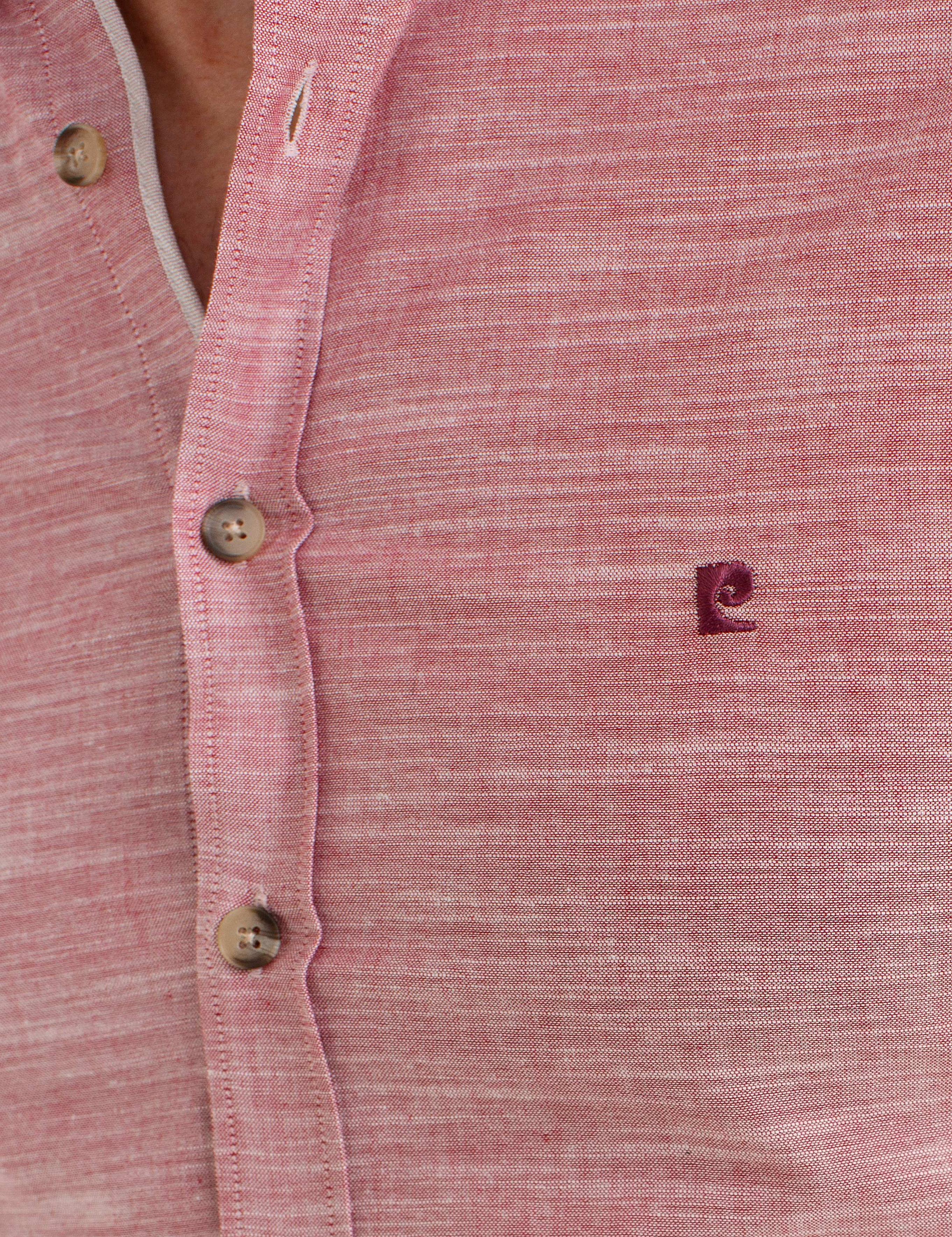 Kırmızı Slim Fit Gömlek