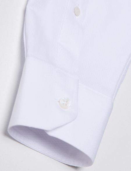 Beyaz Slim Fit Gömlek - 50189434009