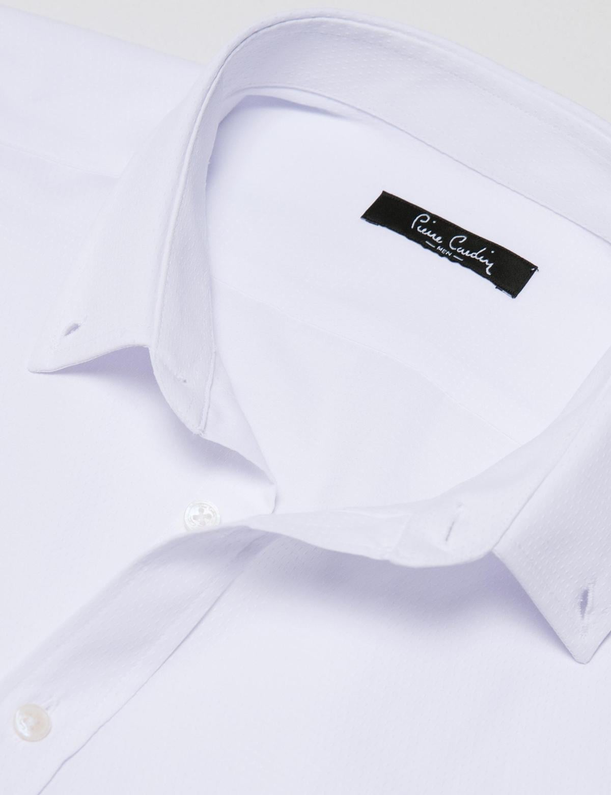 Beyaz Slim Fit Gömlek - 50189434009