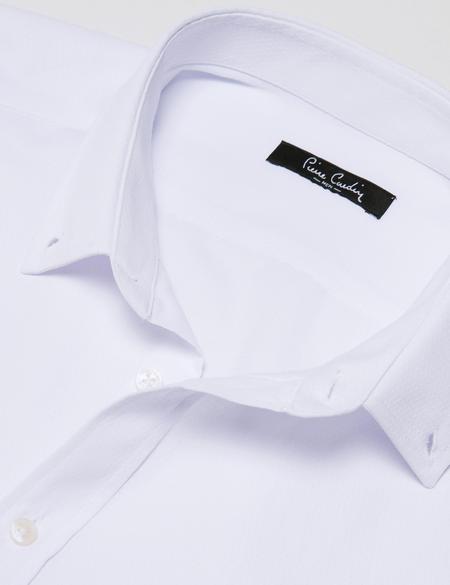 Beyaz Slim Fit Gömlek - 50189434009