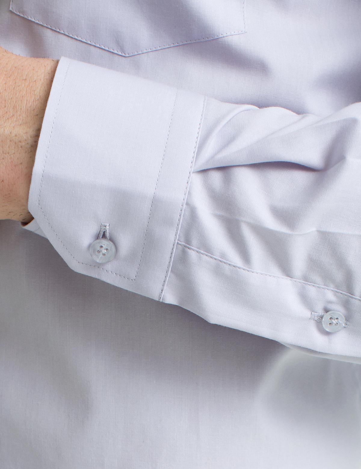 Gri Regular Fit Basic Gömlek - 50189515034