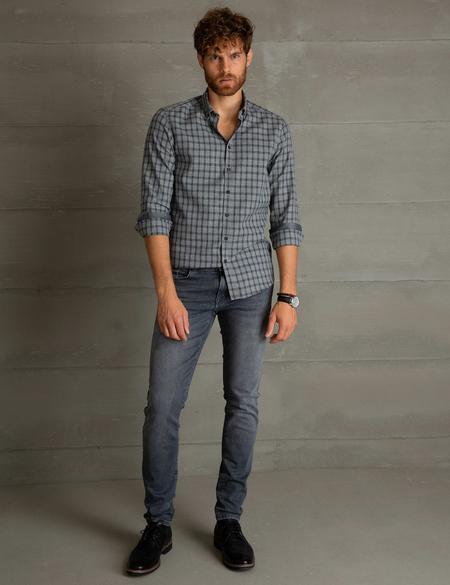 Füme Slim Fit Gömlek - 50193965051
