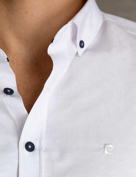 Beyaz Slim Fit Gömlek - 50194478001