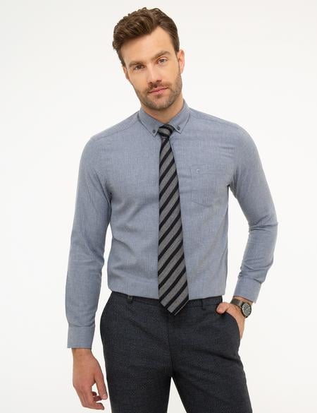 Gri Regular Fit Gömlek - 50194545062