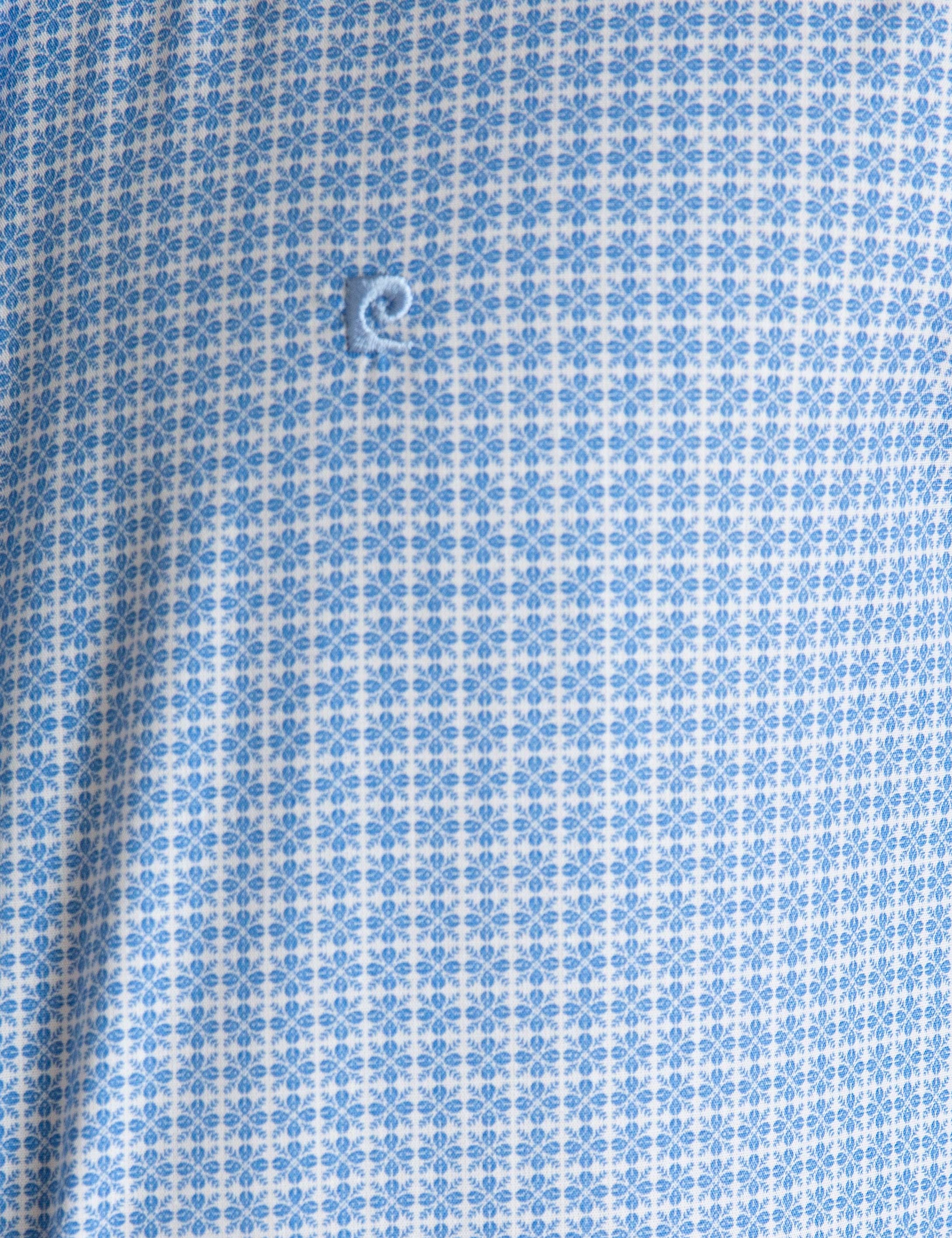 Mavi Slim Fit Gömlek - Image 4