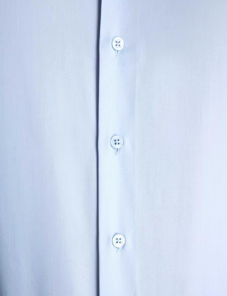 Açık Mavi Slim Fit Uzun Kollu Basic Gömlek - 50197131014