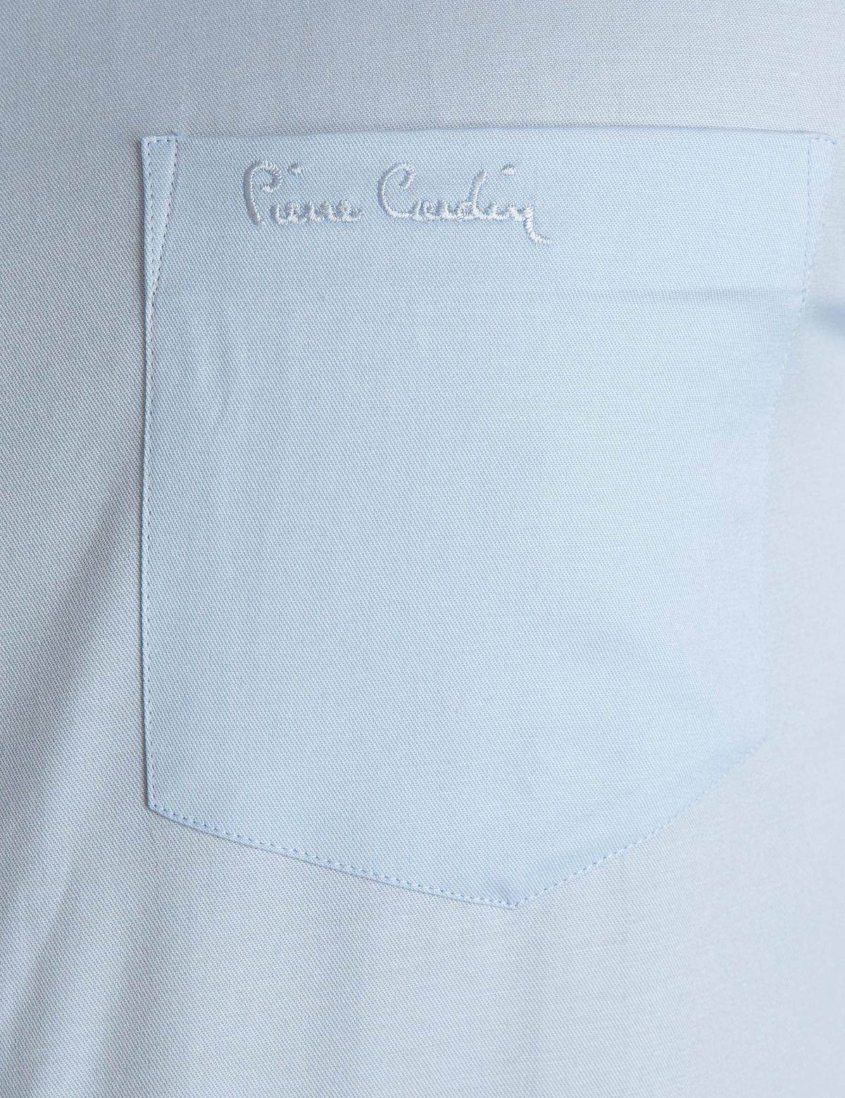 Açık Mavi Regular Fit Uzun Kollu Klasik Gömlek - 50197132028