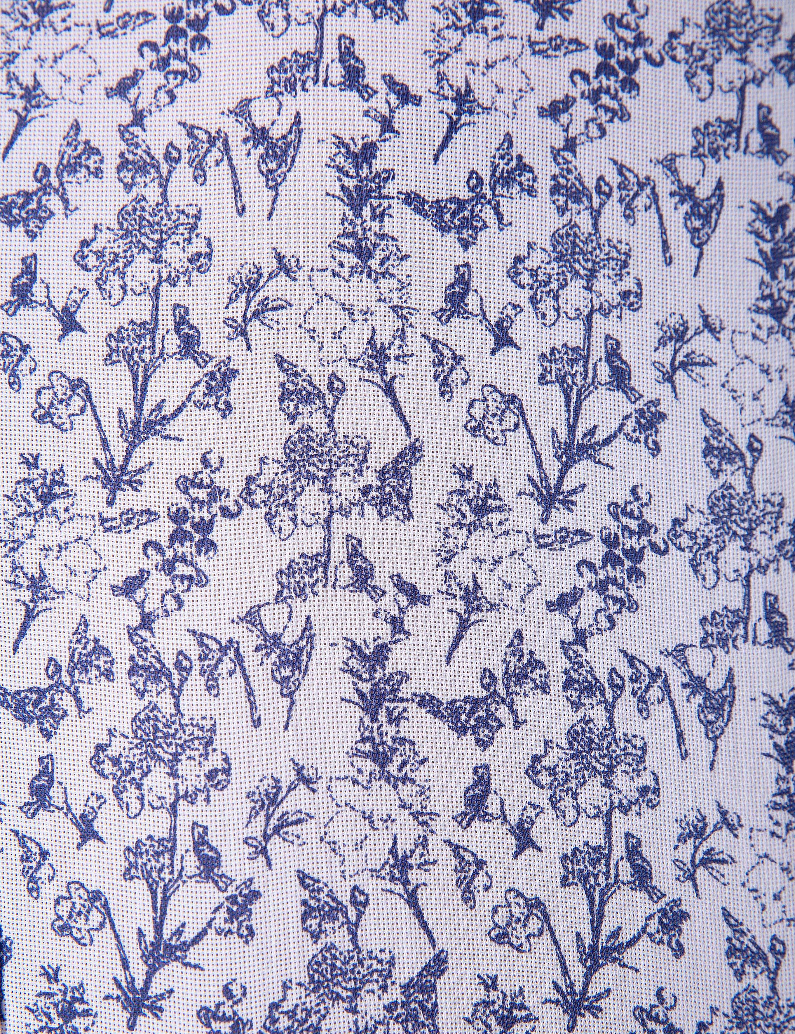 Mavi Slim Fit Uzun Kollu Gömlek