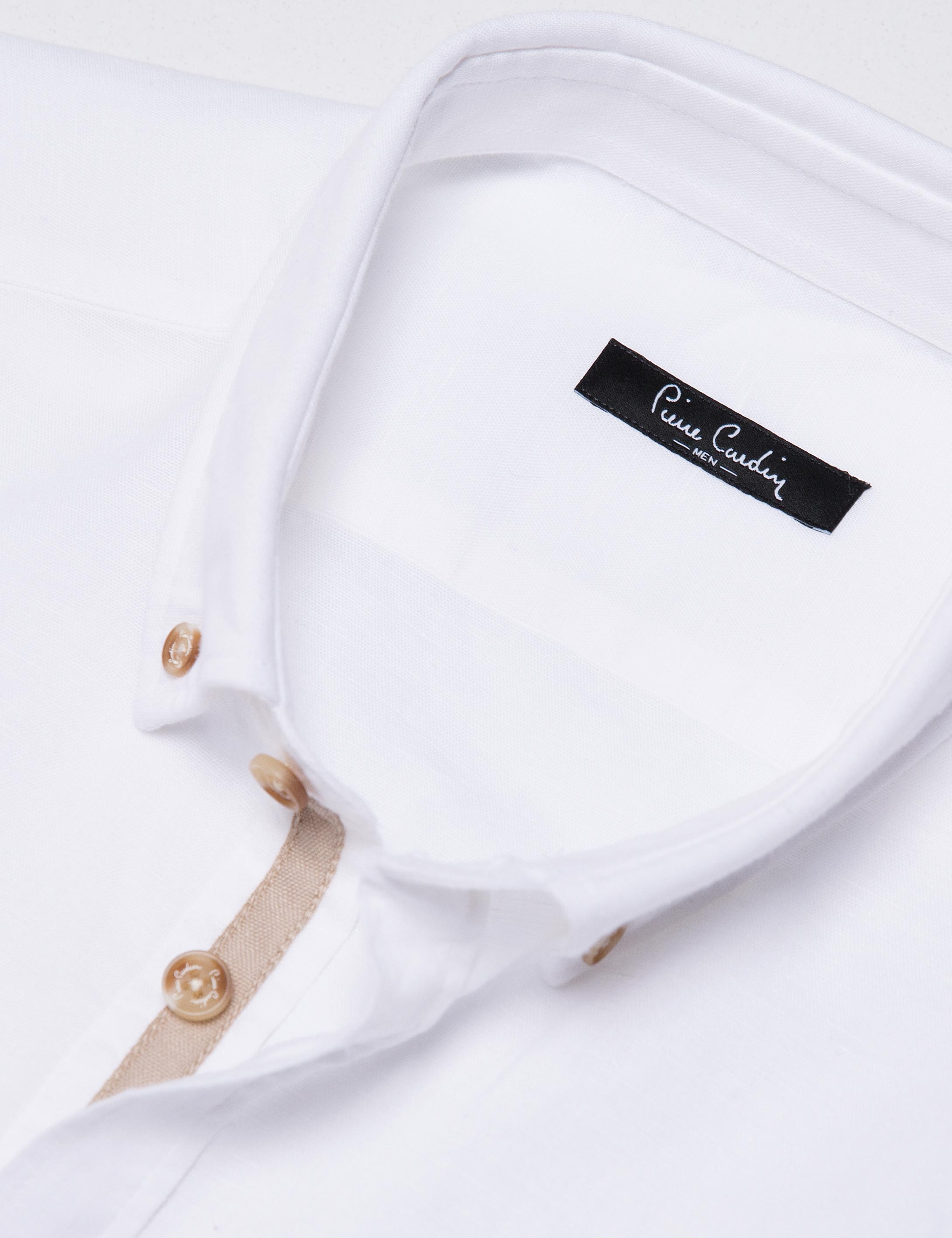 Beyaz Slim Fit Gömlek
