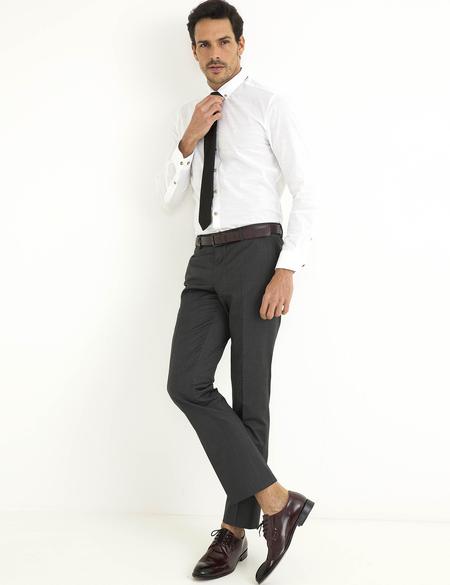 Beyaz Slim Fit Gömlek - 50188487023