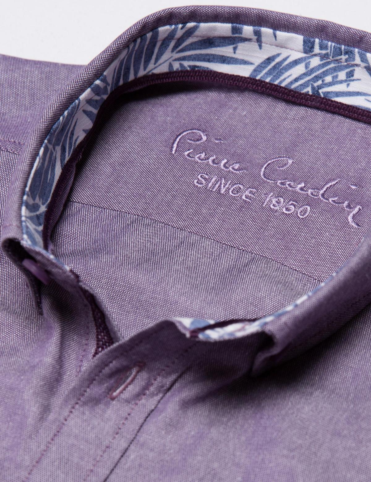 Mor Slim Fit Gömlek - 50188500028