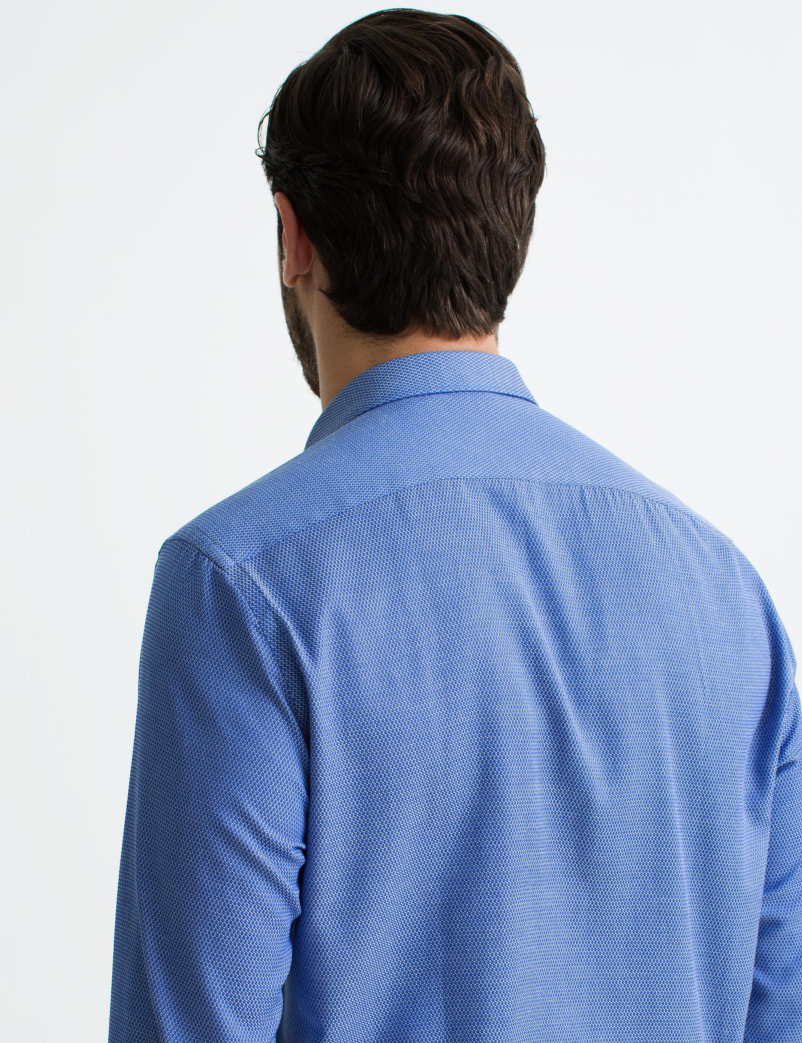 Lacivert Regular Fit Gömlek