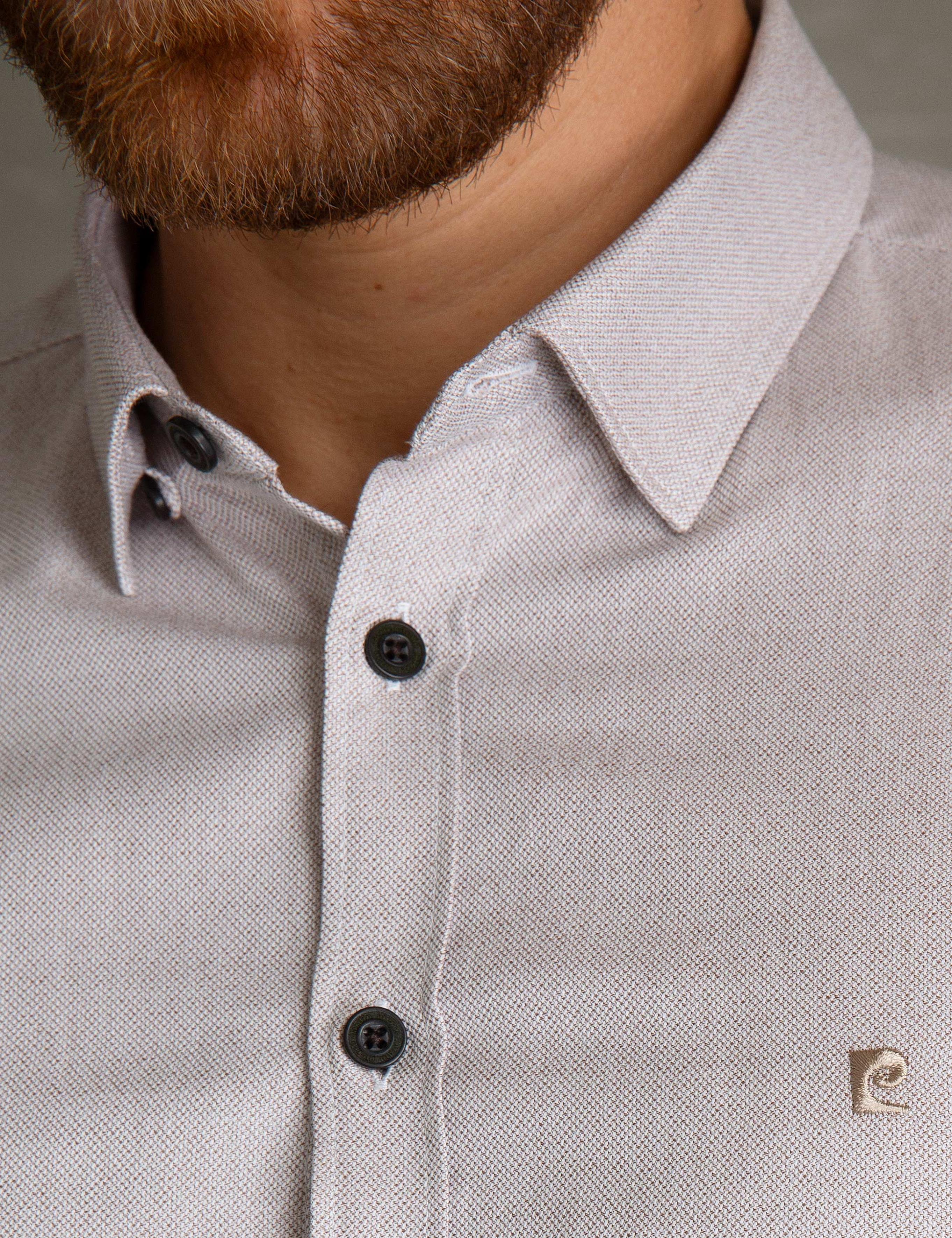 Kahverengi Slim Fit Gömlek