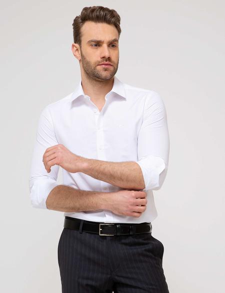 Beyaz Slim Fit Gömlek - 50194475001