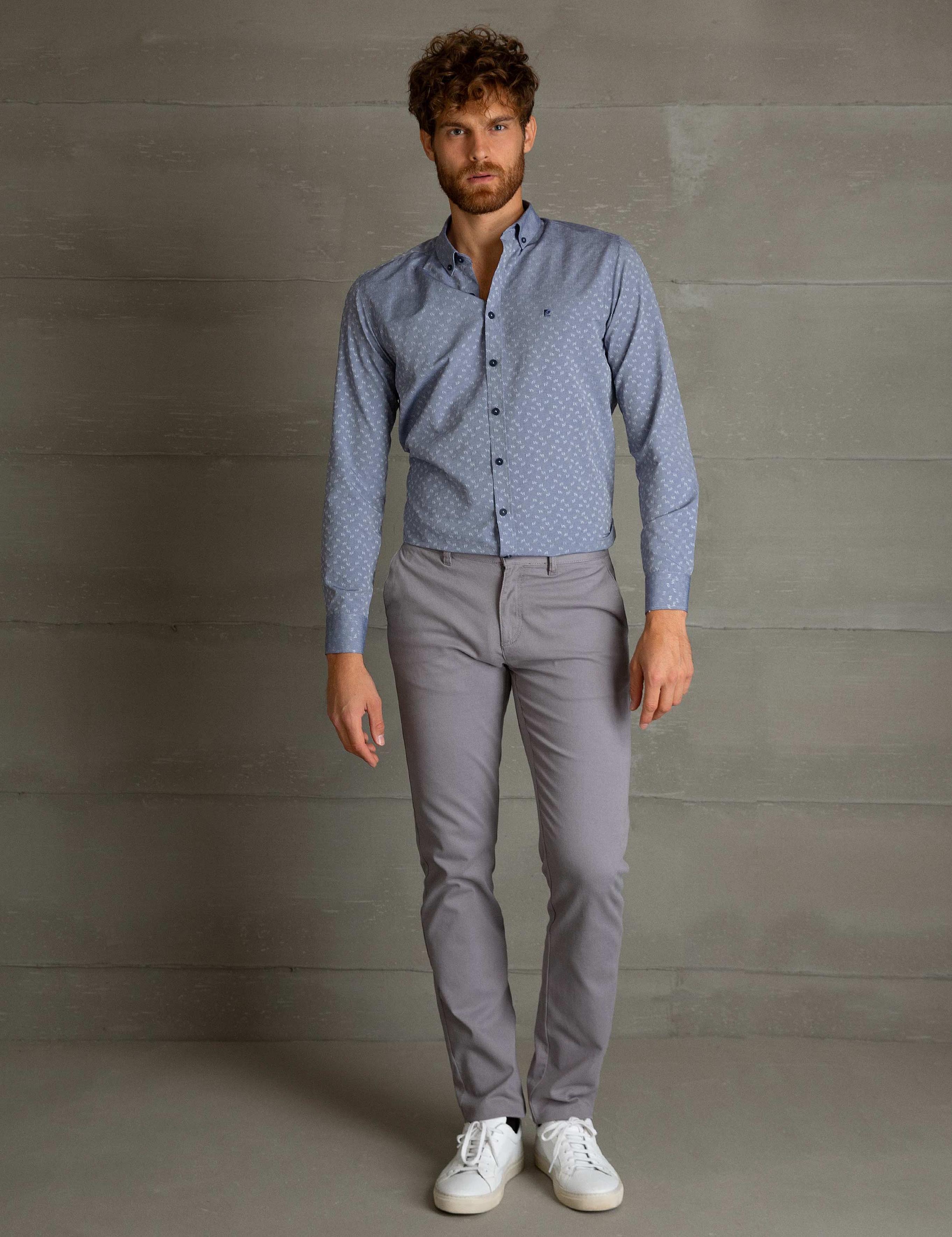 Mavi Slim Fit Gömlek