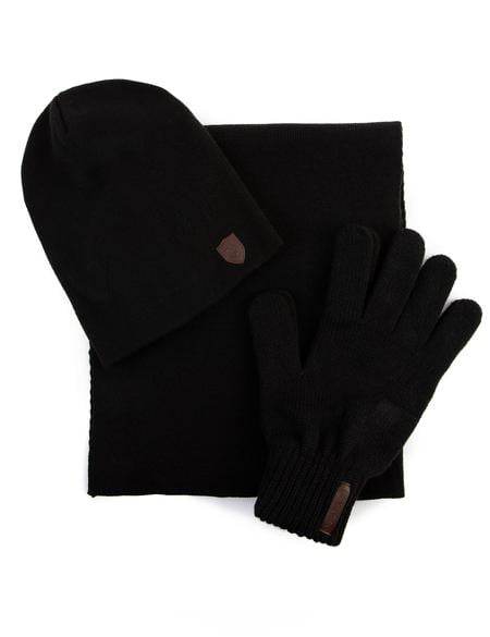 Siyah Kaşkol Bere Eldiven Takım - 50193269001