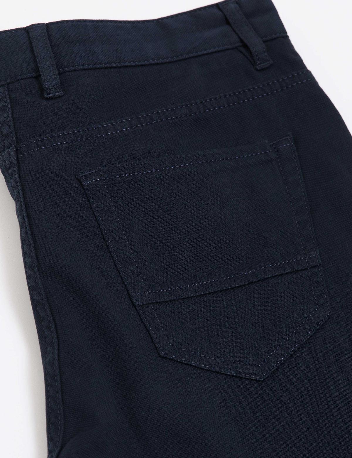 Lacivert Slim Fit Chino Pantolon - 50187813025