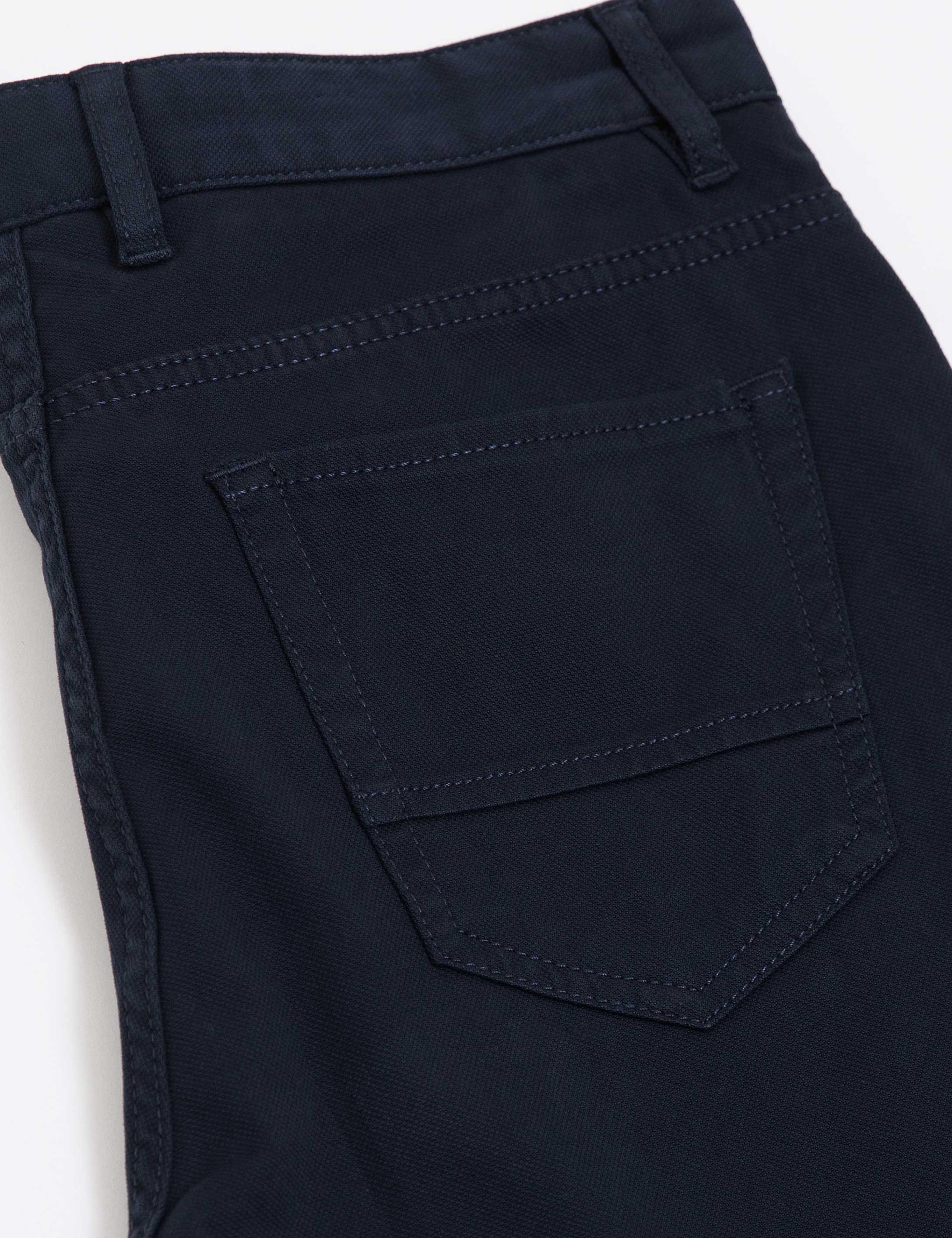 Lacivert Slim Fit Chino Pantolon