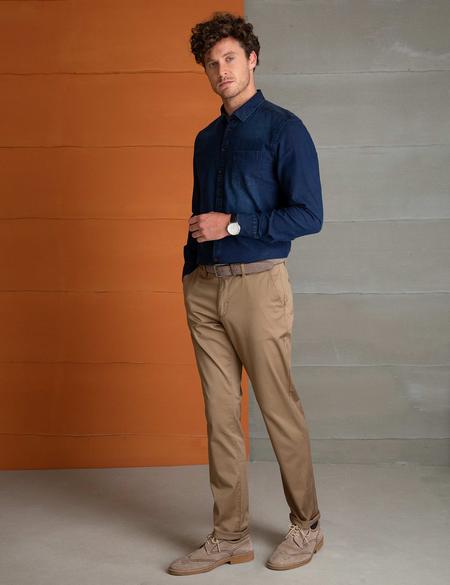 Vizon Slim Fit Kanvas Pantolon - 50194244012