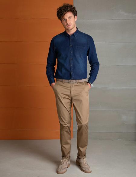 Vizon Slim Fit Kanvas Pantolon - 50194244012