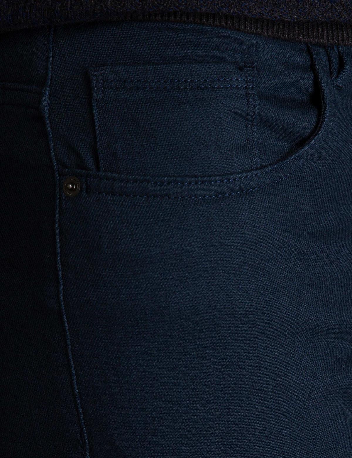 Lacivert Slim Fit Chino Pantolon - 50197410003