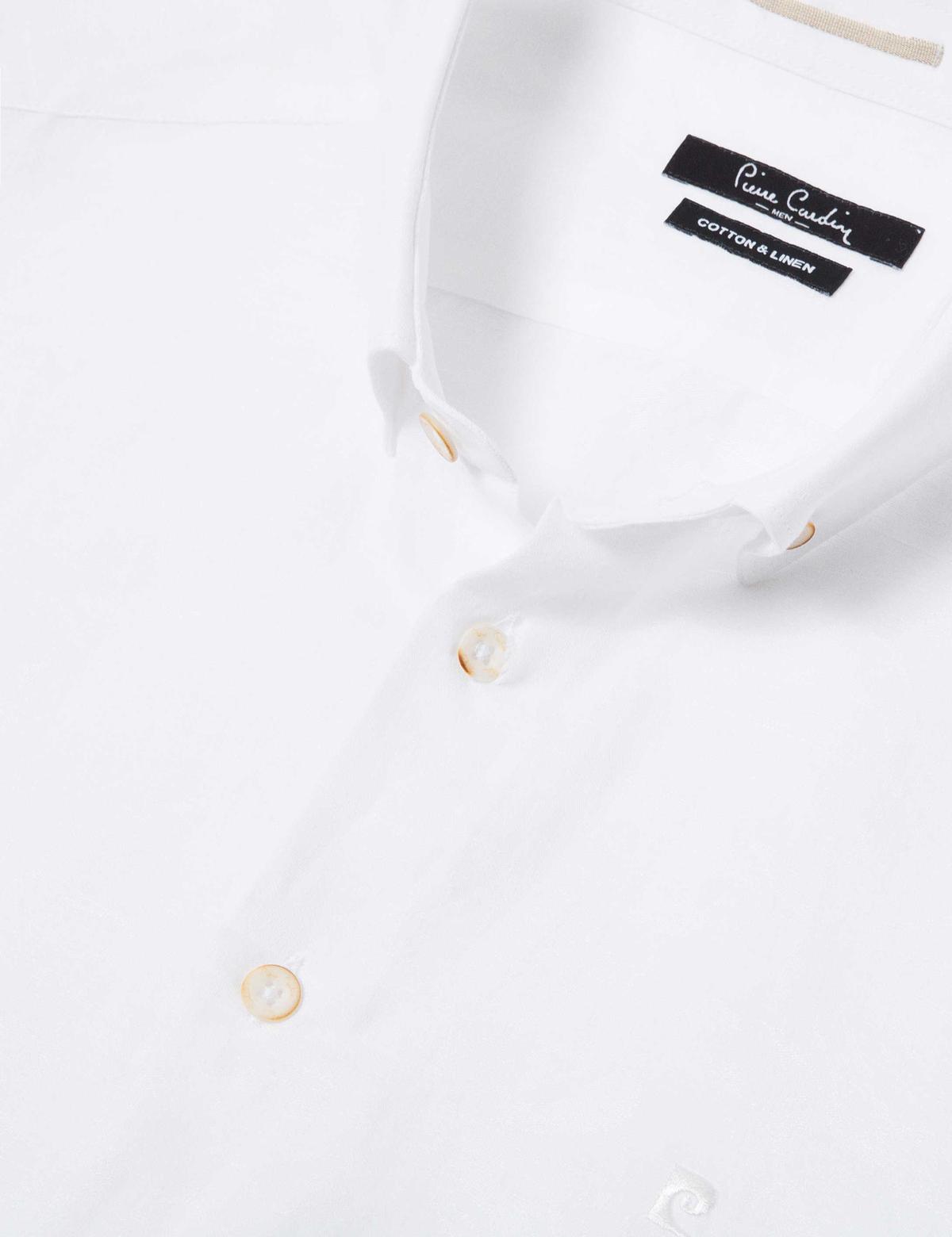 Slim Beyaz Gömlek - 50167027007