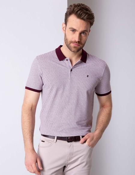Bordo Slim Fit Tişört - 50205618010