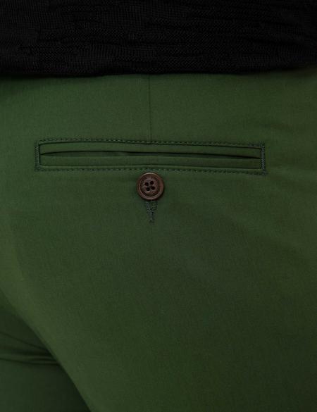 Haki Slim Fit Kanvas Pantolon - 50225598003