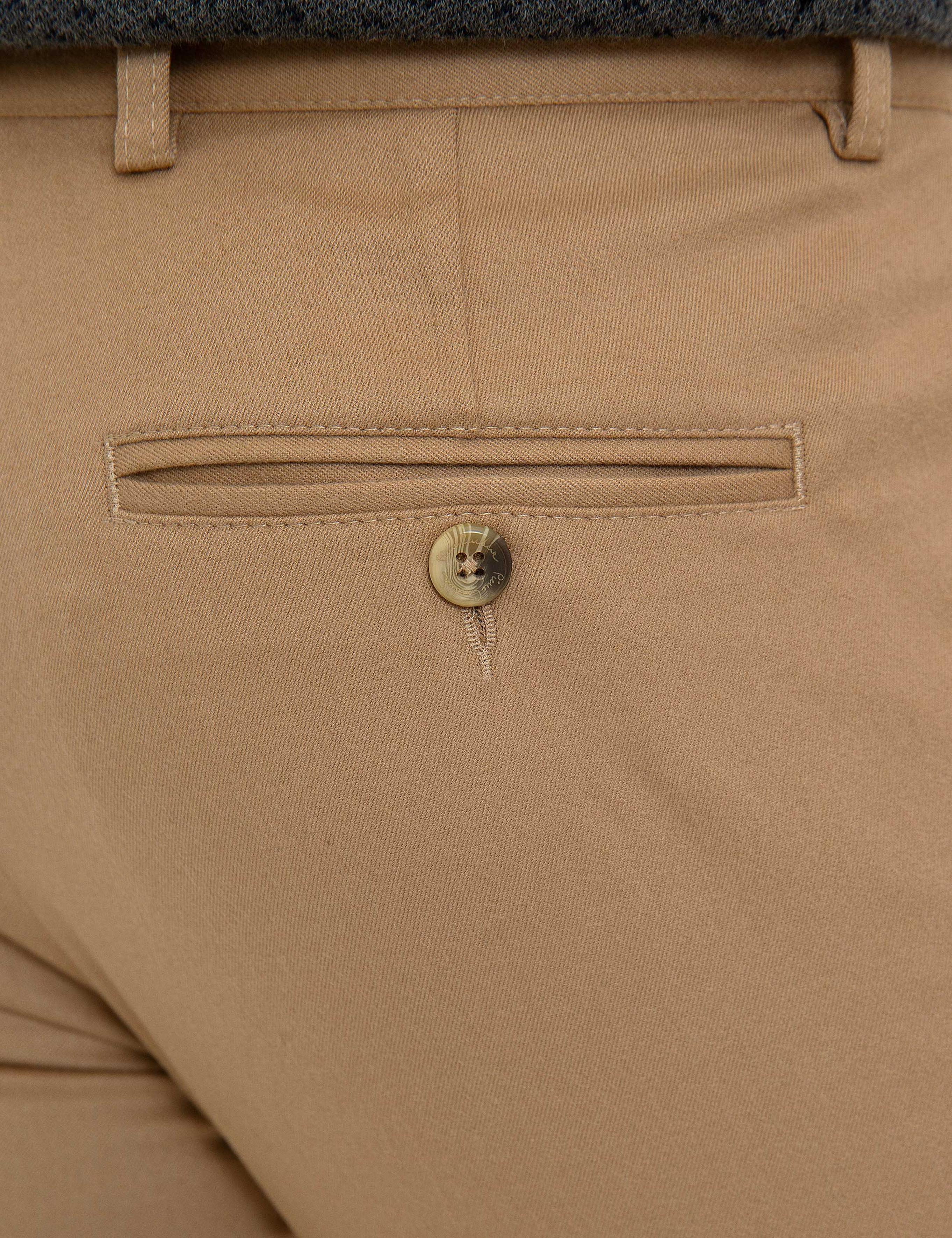 Hardal Slim Fit Kanvas Pantolon