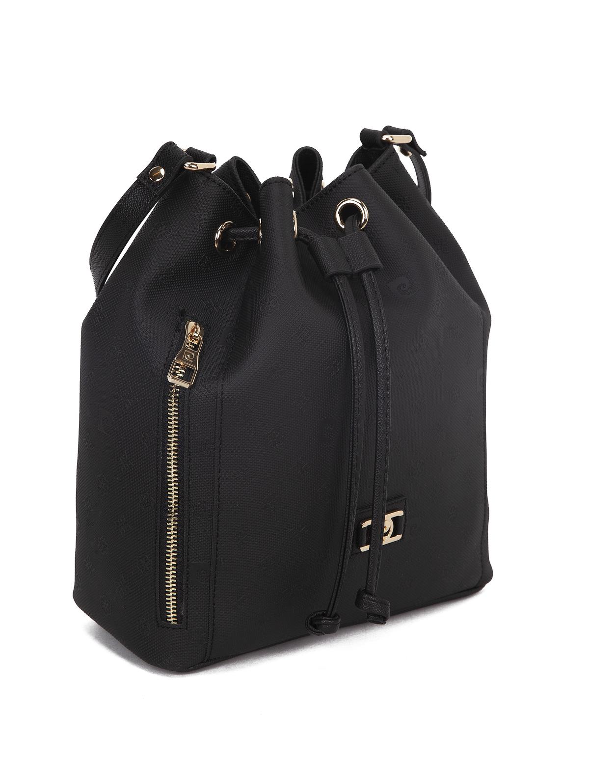 Siyah Büzgülü Çanta - 50222412001