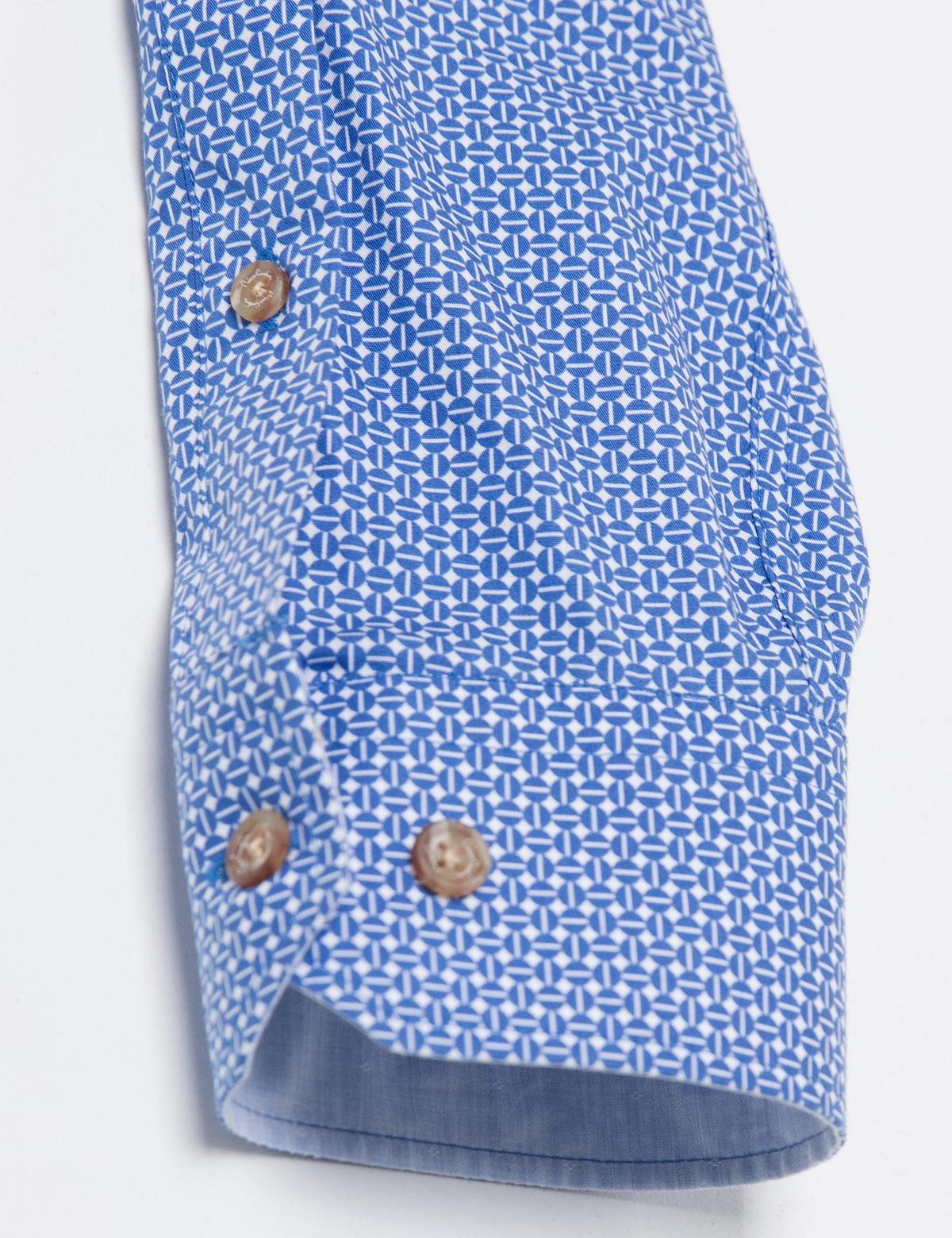 Slim Mavi Gömlek - 50186137002