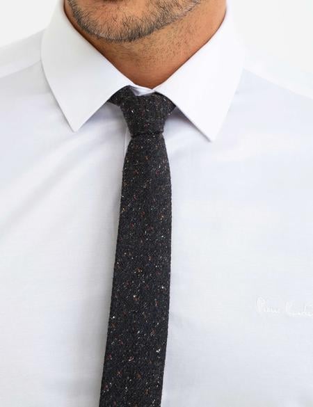 Beyaz Slim Fit Basic Gömlek Uzunkol - 50189518002