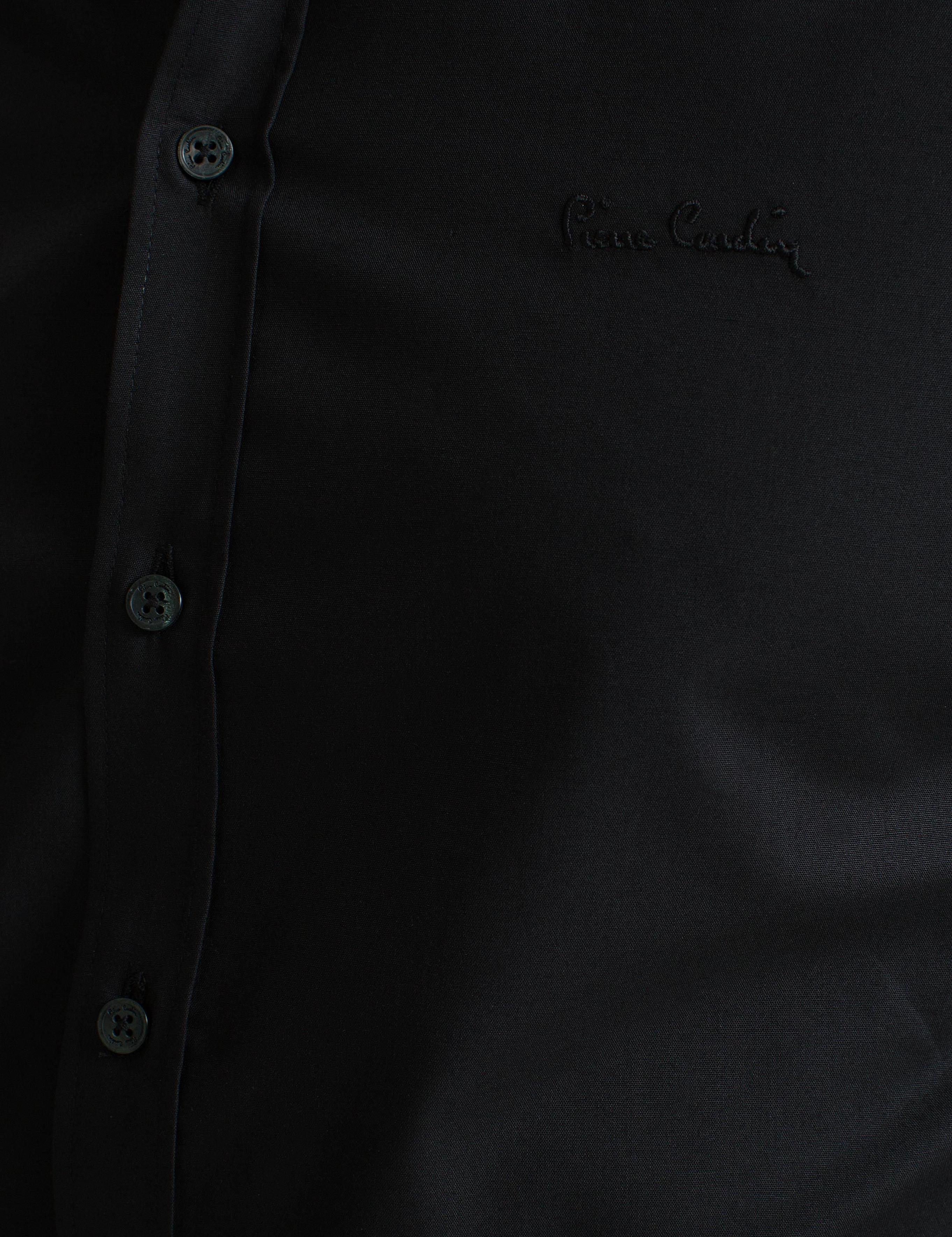 Siyah Slim Fit Basic Gömlek