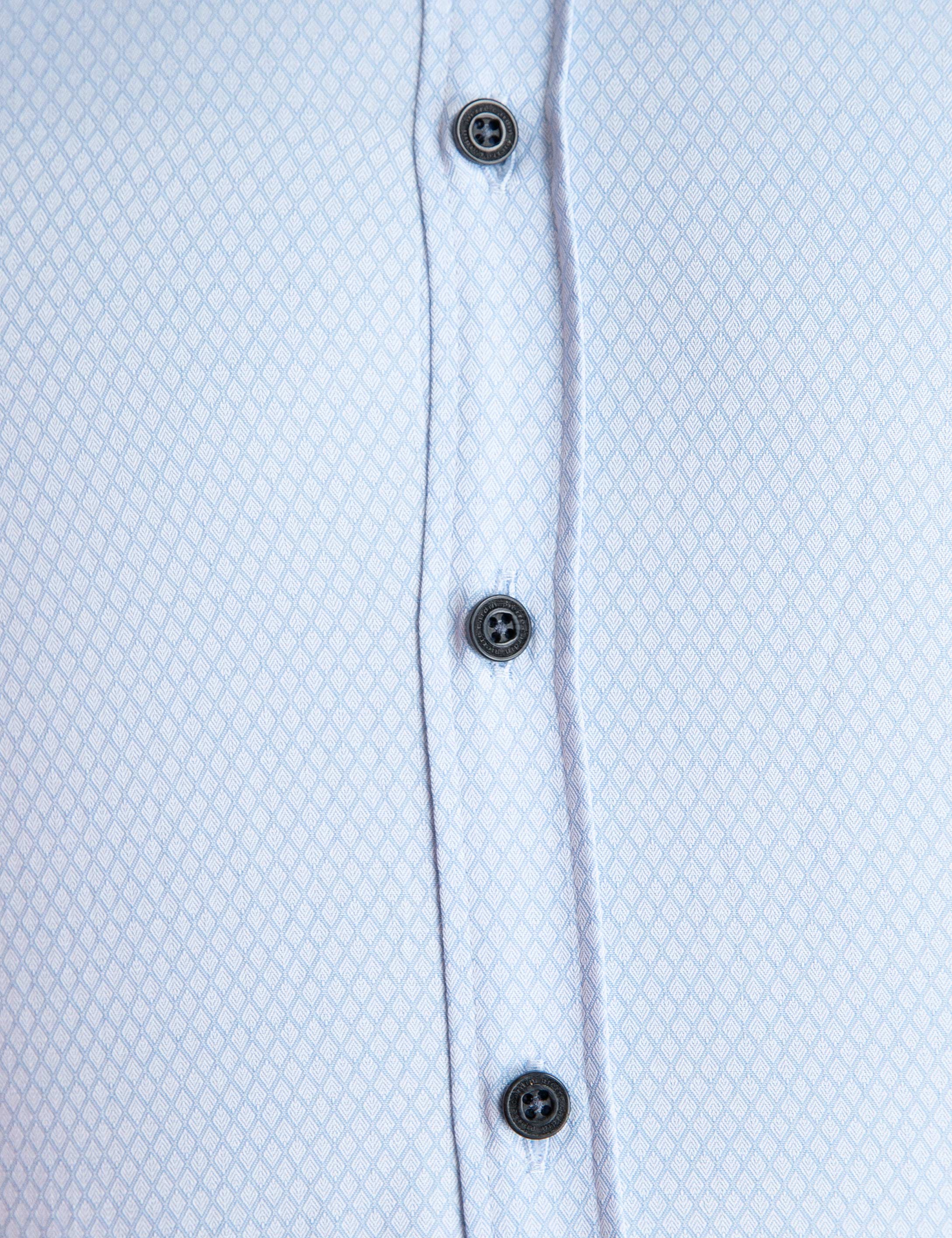 Mavi Slim Fit Uzun Kollu Gömlek