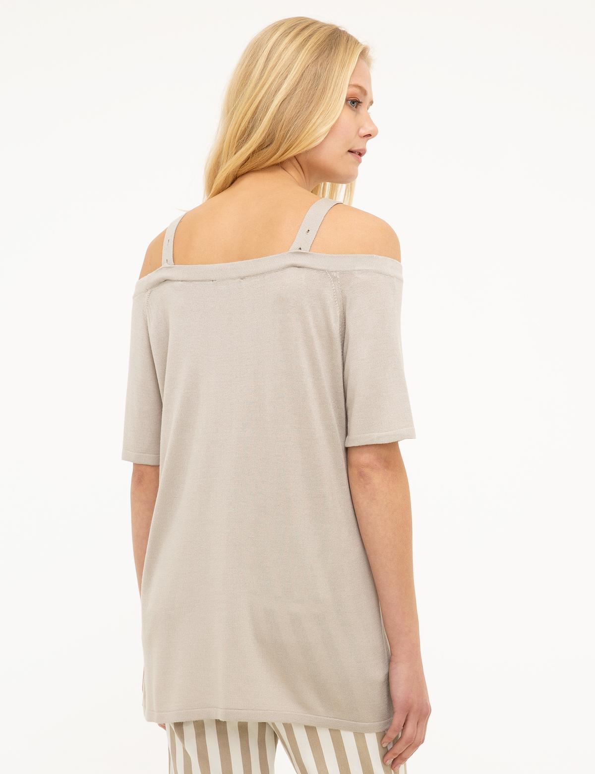 Taş Triko Tişört - 50202053018