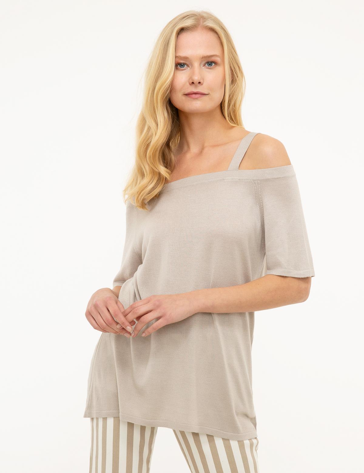 Taş Triko Tişört - 50202053018