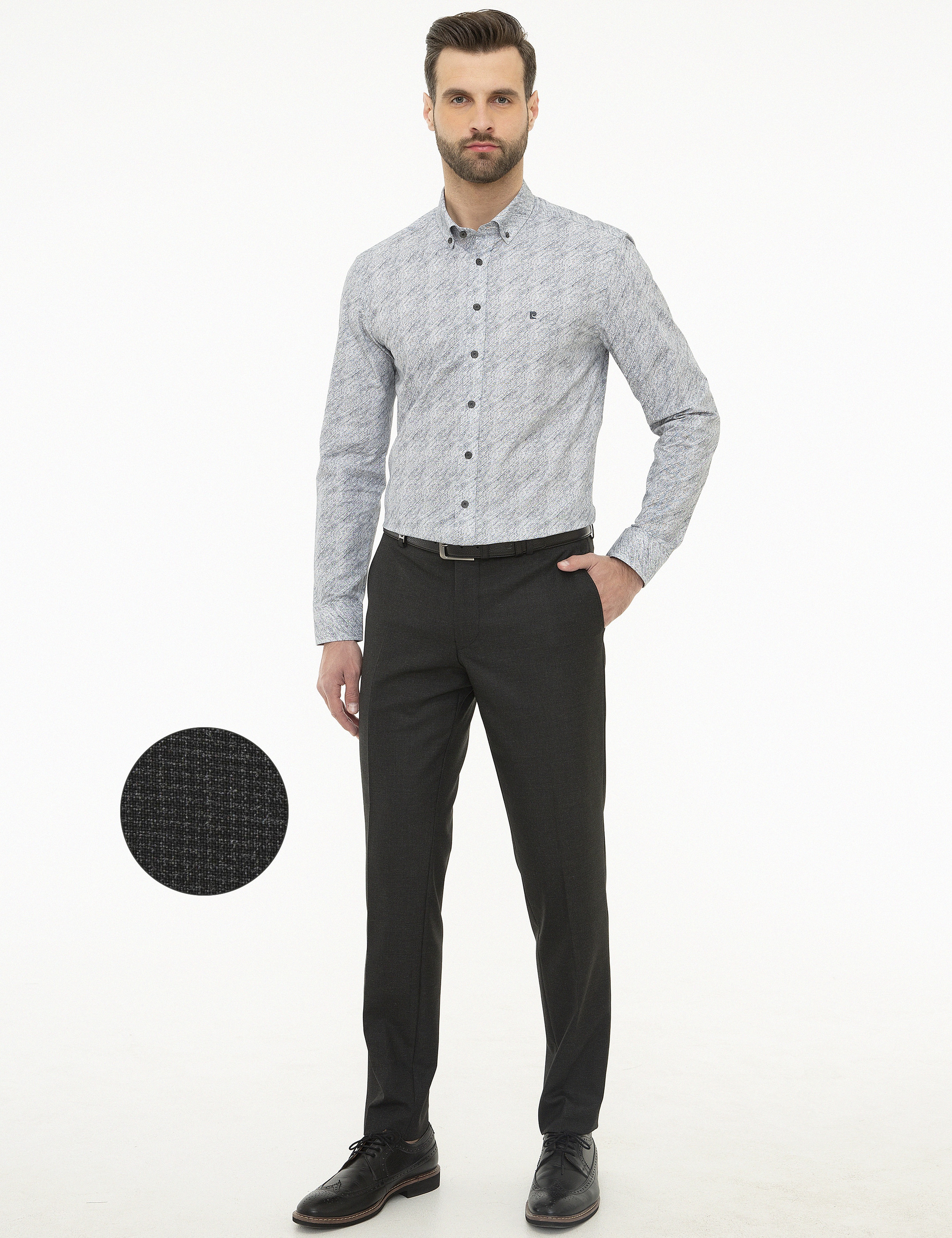 Siyah Ekstra Slim Fit Pantolon